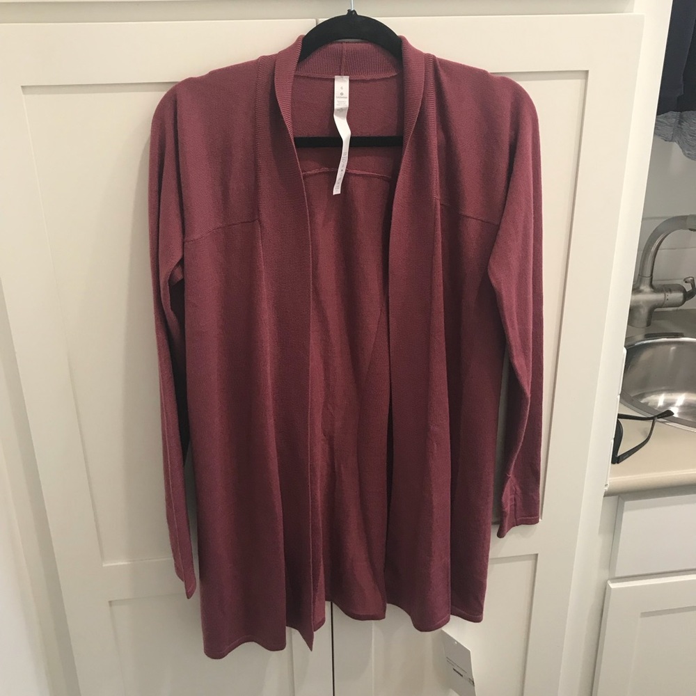 BNWT Sz 6 LuluLemon Blissful Zen Sweater